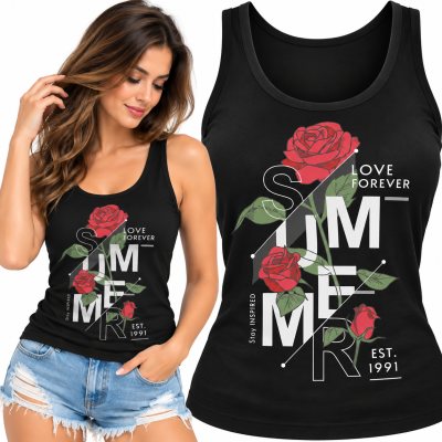 TANK TOP DAMSKI ŚMIESZNY    STAYINSPIRED